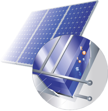 Fotovoltaik-Modul-Zelle